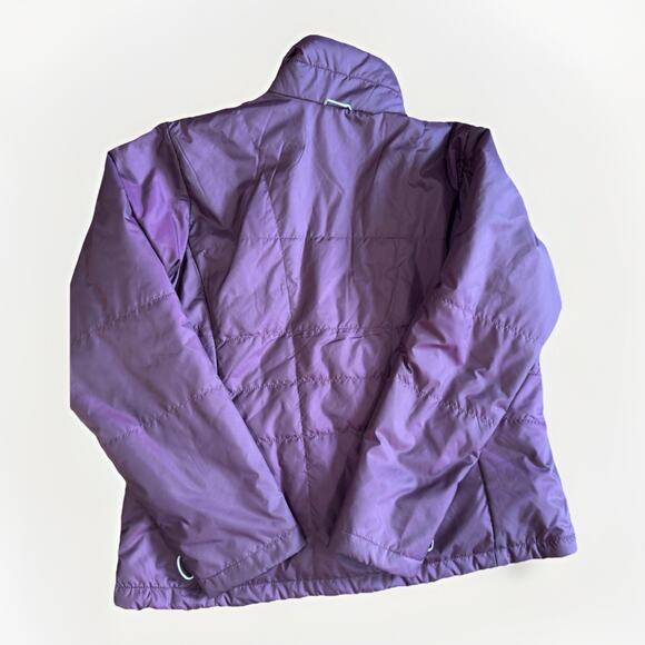 Columbia, women's, omni heat interchange jacket, purple, size XL - Picture 2 of 5
